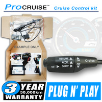 Cruise Control Kit Mitsubishi Mirage LA, LB 2013-ON Manual (With LH Stalk control switch)