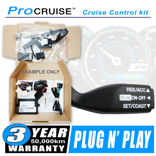 Cruise Control Kit FITS TOYOTA Yaris Sedan NCP90, 91 10/2005 - 2011(With OEM style control switch)
